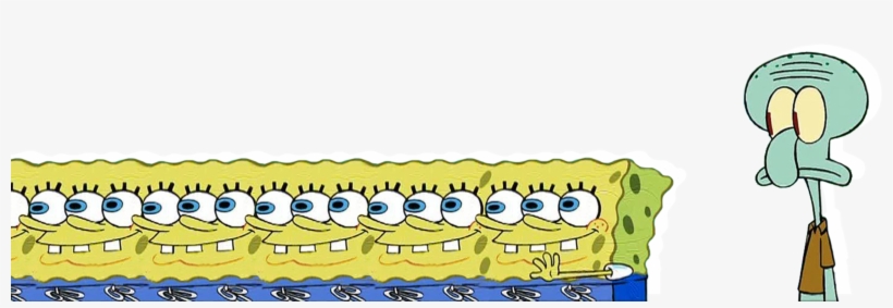 Spongebob Squidward Animation Smear - Cuphead Smear Frames, transparent png download