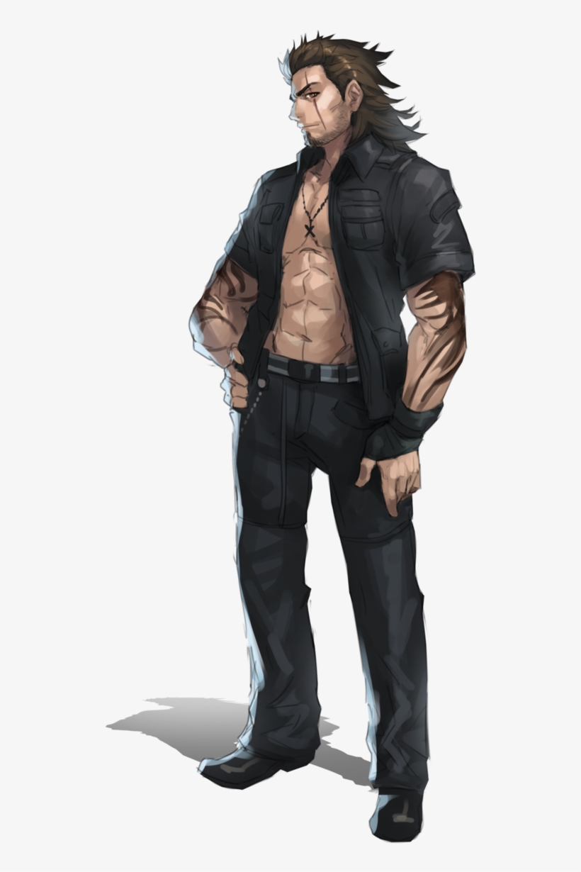 Gladiolus By Shimizuryu On Deviantart - Final Fantasy 15 Art Of Kingsglaive, transparent png download