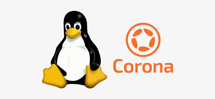Corona Photos Recently In The News - Linux Logo With Background, transparent png download