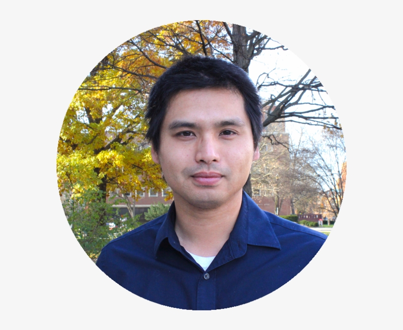 Portrait Of Man In Blue Button-down Shirt In Front - Portrait, transparent png download