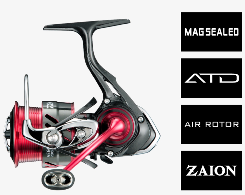 It Is A High Performance Spinning Reel With A Large - Daiwa Aegis 2505f H 17, transparent png download