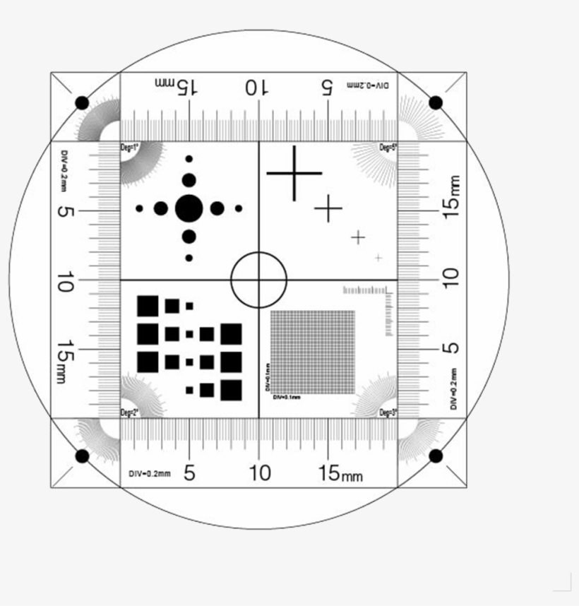 Reticle And Target - View Solutions Ma751309 Multi Function Scale Micrometer, transparent png download