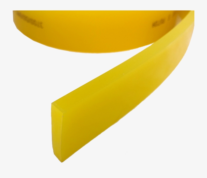 Urethane Squeegee Blade Material 70 Durometer Yellow - River City Graphic Supply, transparent png download
