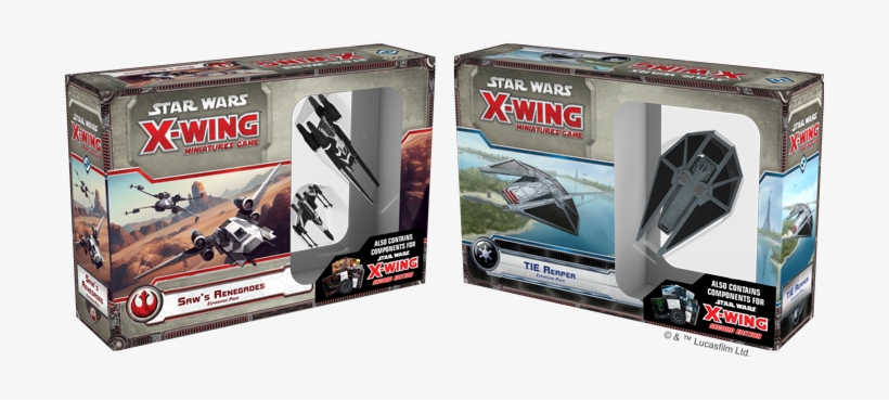 X-wing Wave Xiv Is Available Now - Star Wars X Wing Saw's Renegades, transparent png download