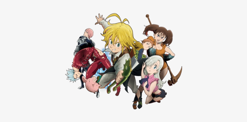 The Seven Deadly Sins Group - Seven Deadly Sins X Male Reader, transparent png download