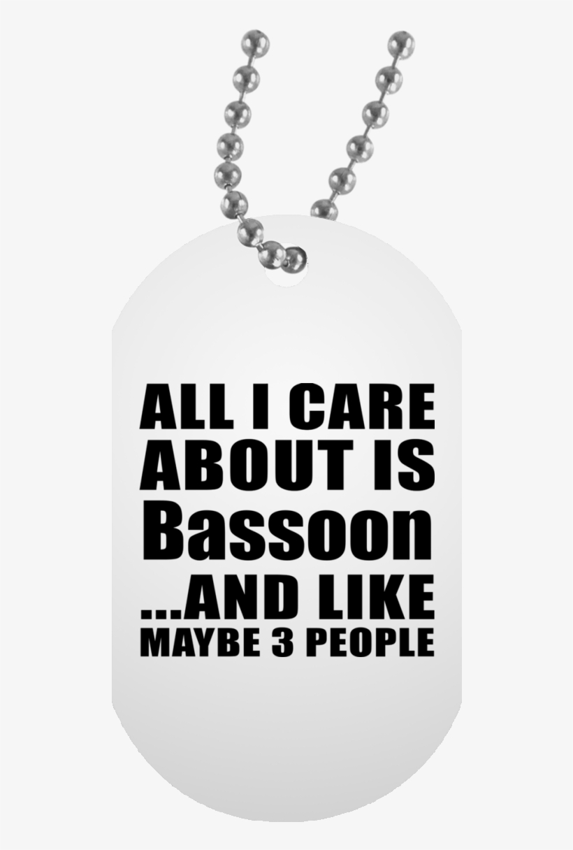 All I Care About Is Bassoon And Like Maybe 3 People - Premium The Nightmare Before Christmas - Necklace, transparent png download