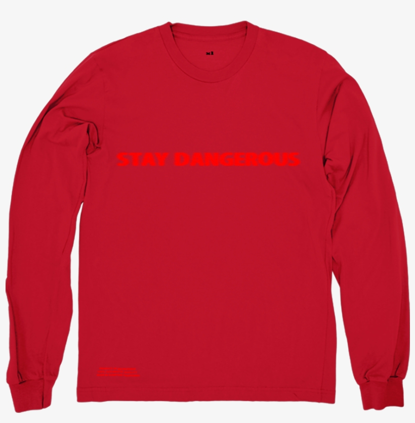 Stay Dangerous Red Longsleeve Digital Album - Yg Stay Dangerous Merch, transparent png download