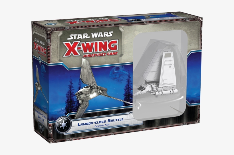 X Wing Miniatures Game - Star Wars X Wing Lambda Class Shuttle Expansion Pack, transparent png download