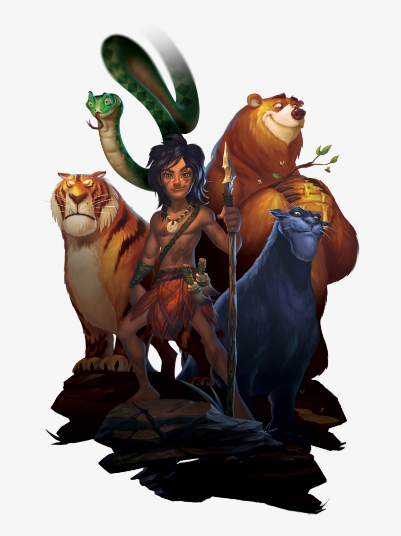 Immerse Yourself In An Exotic Jungle Atmosphere With - Jungle Books Png, transparent png download