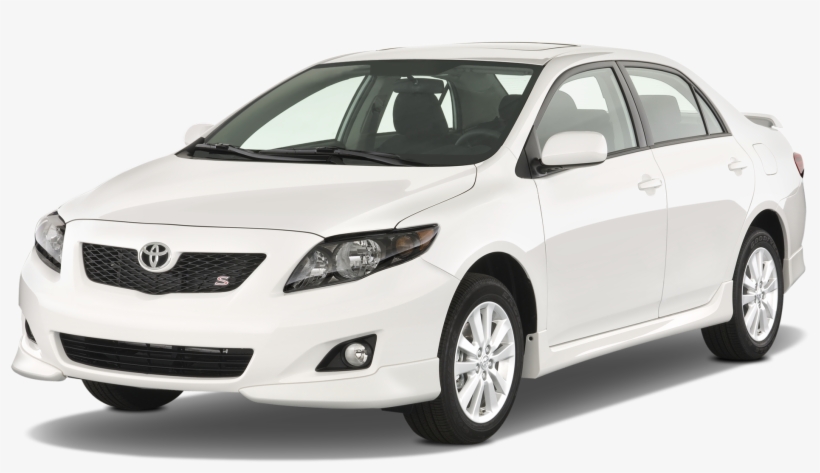 1 - - Toyota Corolla 2009 White, transparent png download