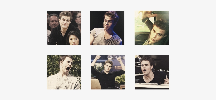 Paul Wesley Being A Troll - Paul Wesley Et Ian Somerhalder, transparent png download