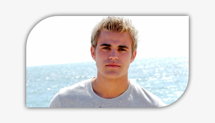 Paul Wesley Goes Bleach Blonde Pre-vampire Diaries - Damon Salvatore Stefan With No Shirts, transparent png download