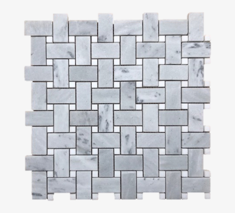 Basketweave Sg Thassos ( Matching Border Available) - Floor, transparent png download