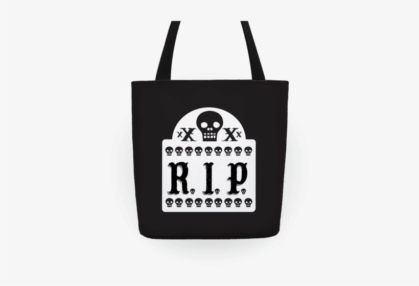 Rest In Peace Tote - Travel Bag Quotes, transparent png download