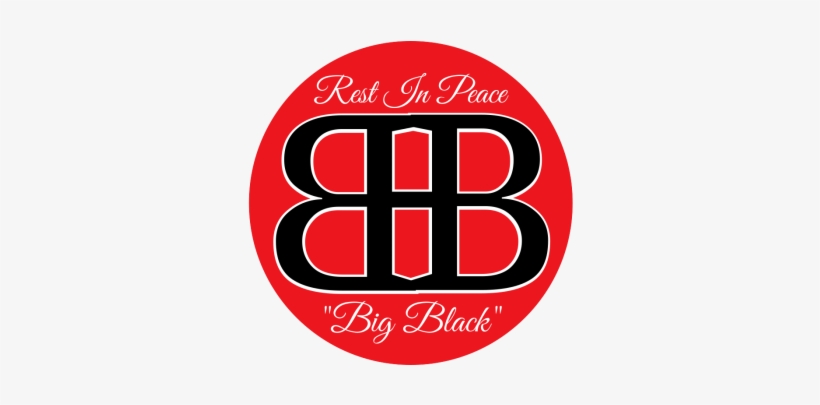 Rest In Peace Big Black - Oval, transparent png download