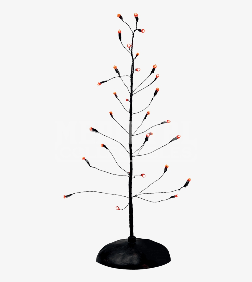Orange Twinkle Bright Tree - Department 56 Snow Village Twinkle Brite Tree, Halloween, transparent png download
