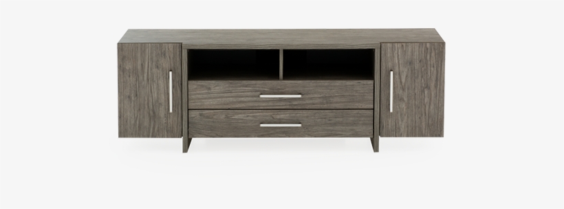 Image For Dark Grey Tv Stand With 2 Drawers From Brault - Coffee Table, transparent png download