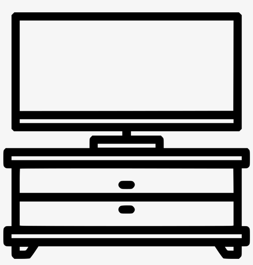 Tv Stand - - Television, transparent png download