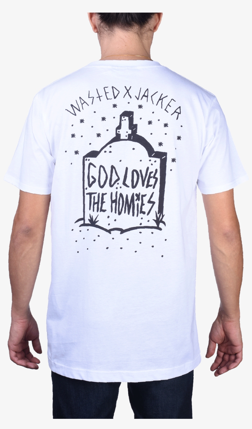 Jacker X Wasted - Tshirt Wasted X Jacker, transparent png download