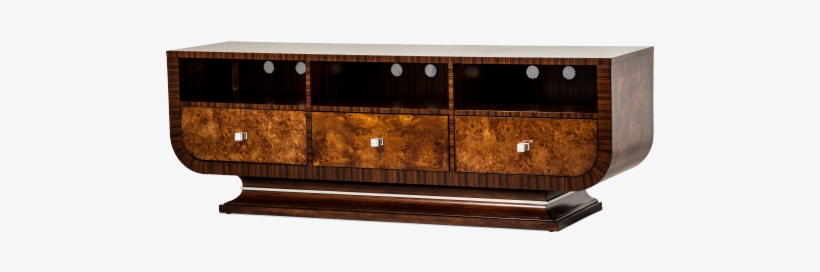 Amini Cloche Tv Stand Bourbon - Aico Cloche Tv Stand By Michael Amini, transparent png download