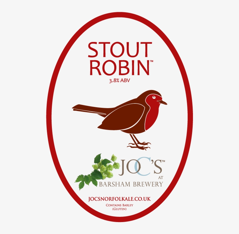 Stout Robin Brings Seasonal Cheer For Fans Of Jo C's - Barsham Brewery, transparent png download