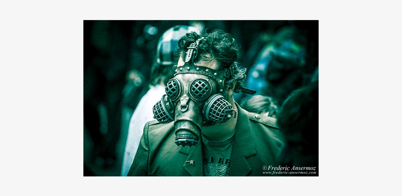 Frederic Ansermoz - Gas Mask, transparent png download