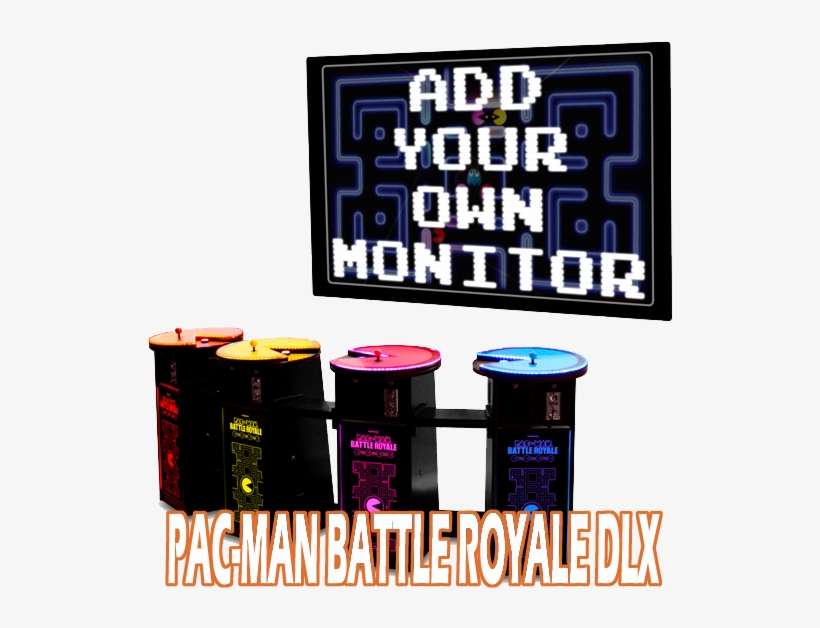 Namco Pac-man Battle Royale Dlx - Arcade Game, transparent png download