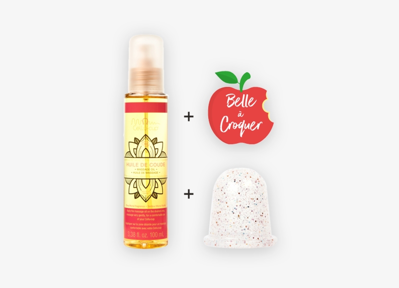 All In Hand - Makeup Eraser Cellu-cup Massage Oil, transparent png download