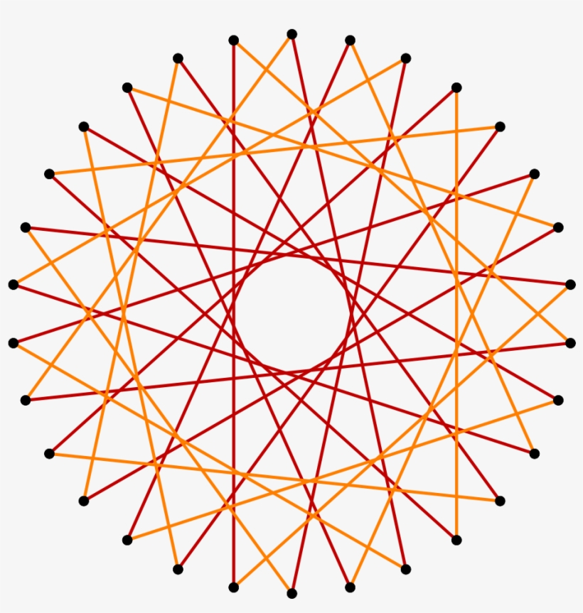 Regular Star Truncation 15-11 - Art Print: Pop Ink - Csa Images' Spiro Shape, 30x30in., transparent png download