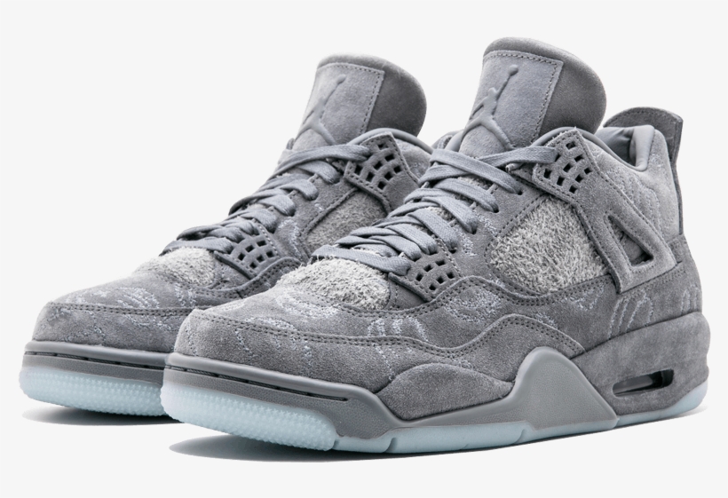 The Work Of Artist Brian Donnelly, The Kaws X Air Jordan - Nike Jordan Kaws Grey, transparent png download