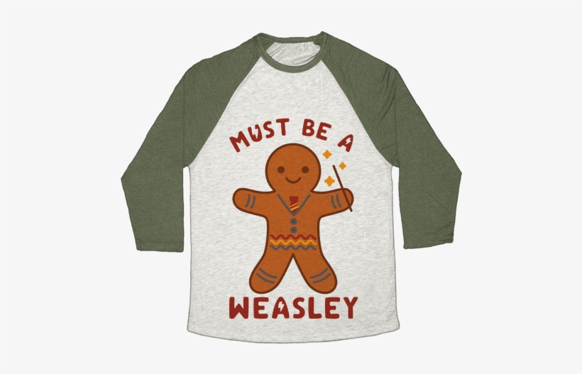 Must Be A Weasley Baseball Tee - My Presence Is Your Present, transparent png download