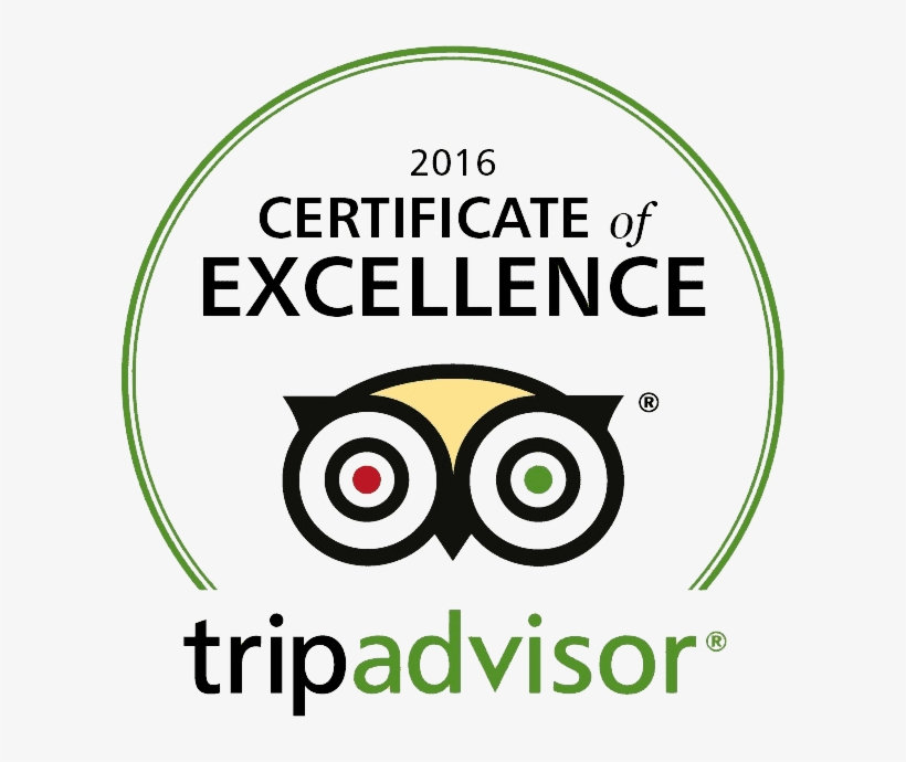 Trip Advisor Certificate Of Excellence - Tomtom Via 52 5" Sat Nav - With Uk, Roi & Western, transparent png download
