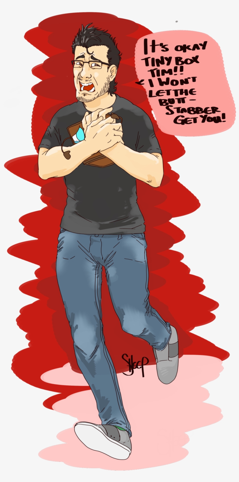 “my Better Contribution To The Markiplier Fandom But - Drawing, transparent png download