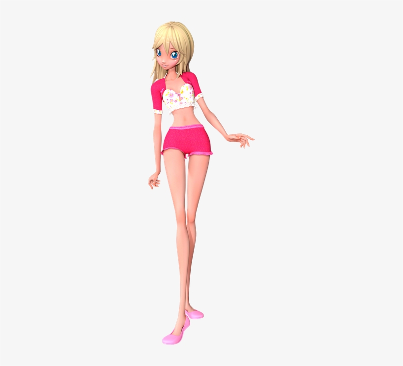 Toon, Manga, Kawai, Anime, Comic, Figure, Girl, Pink - Manga Kawai, transparent png download
