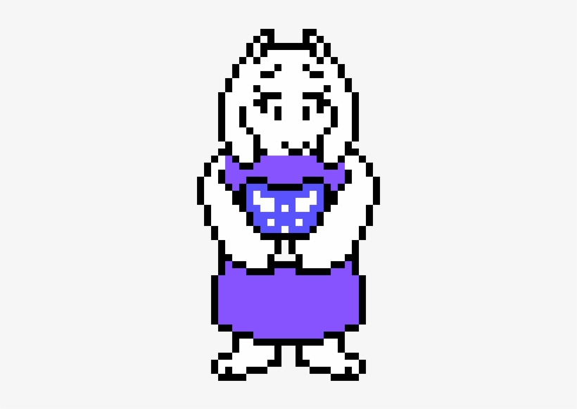 Toriel - Undertale Pixel Art Toriel, transparent png download
