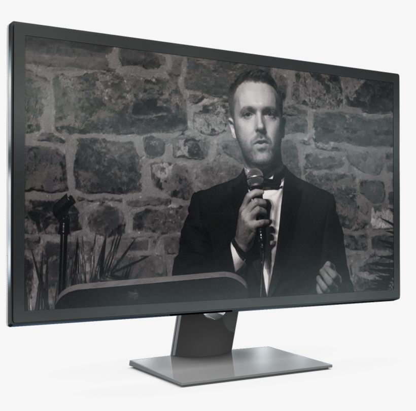 Tv-blank - Led-backlit Lcd Display, transparent png download