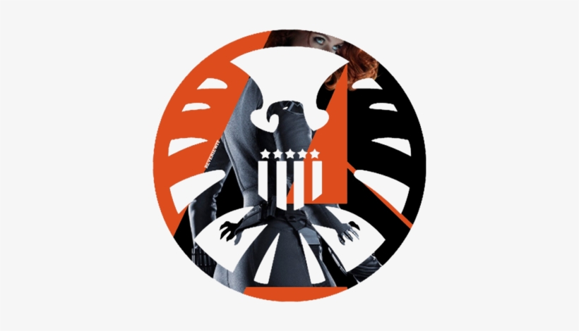 S - H - I - E - L - D - Logo - Black Widow By Reveriewit - Nick Fury Logo Png, transparent png download