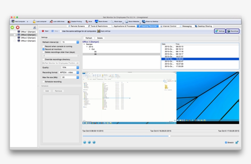 Net Monitor For Employees Professional For Mac - Employee Monitoring Software, transparent png download