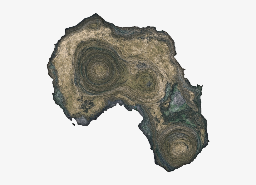 Trying Out Some New Things In Vue And Made These Stalagmites - Top Down Map Stalagmite, transparent png download