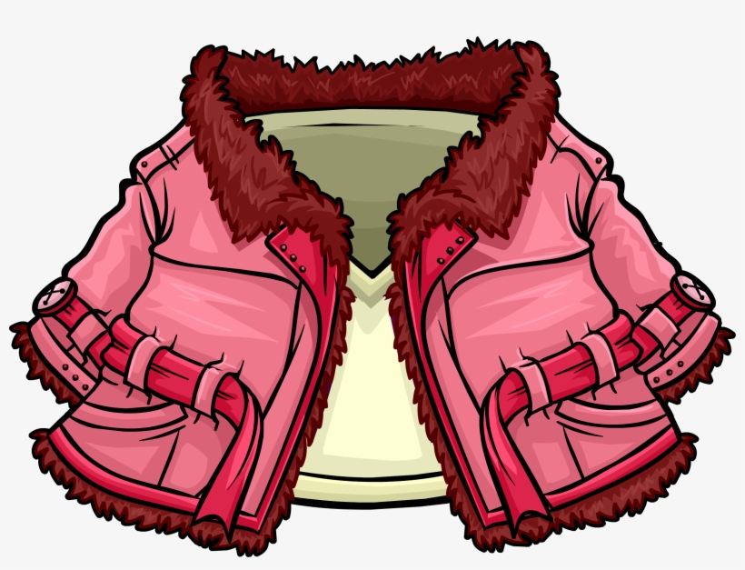 Pink Winter Coat Clothing Icon Id 4134 - Png Winter Clothes, transparent png download