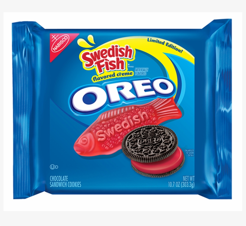 Shep Previews Two New Snacks - Swedish Fish Flavored Oreos, transparent png download
