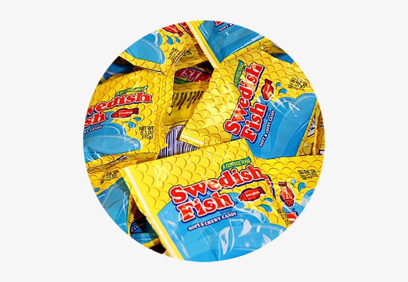Swedish Fish Soft & Chewy Candy Treat Bags - Bags Of Swedish Fish, transparent png download