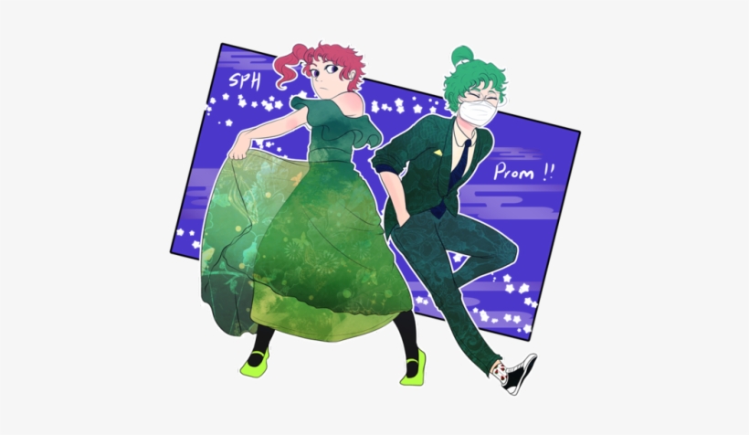 Speedwagonhighevent Prom Noriaki Kakyoin Hiro Noriaki - Cartoon, transparent png download