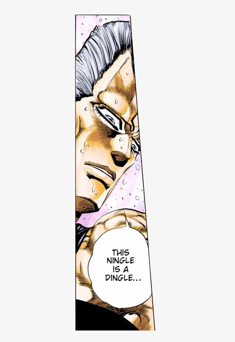There Is A Scene In Stardust Crusaders Where Polnareff - Illustration, transparent png download