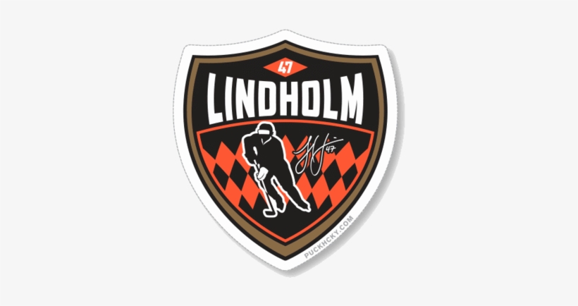 Hampus Lindholm 'swedish Fish' Hockey Sticker - Emblem, transparent png download