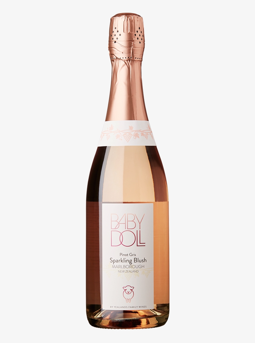 Babydoll Pinot Gris Sparkling Blush - Babydoll, transparent png download