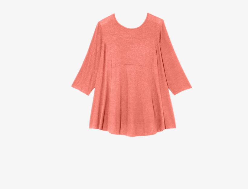Collette Babydoll Sweater - Coat, transparent png download
