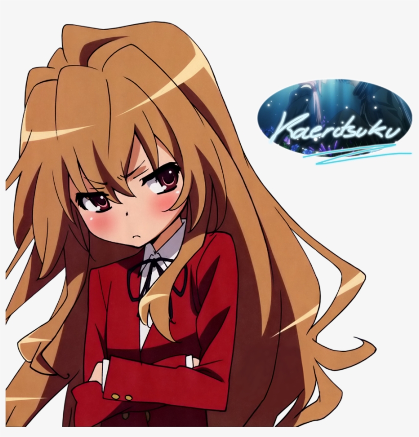 Taiga Aisaka - Fille Manga Qui Rougie, transparent png download