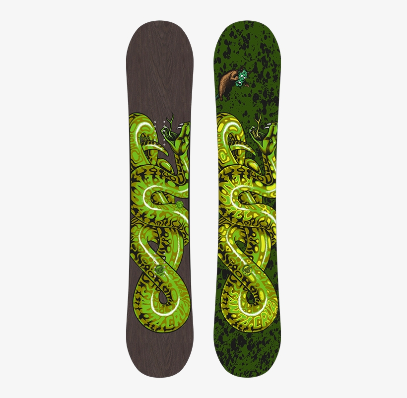 Santa Cruz Snowboards Feature Original Skateboard Graphics - Freebord, transparent png download