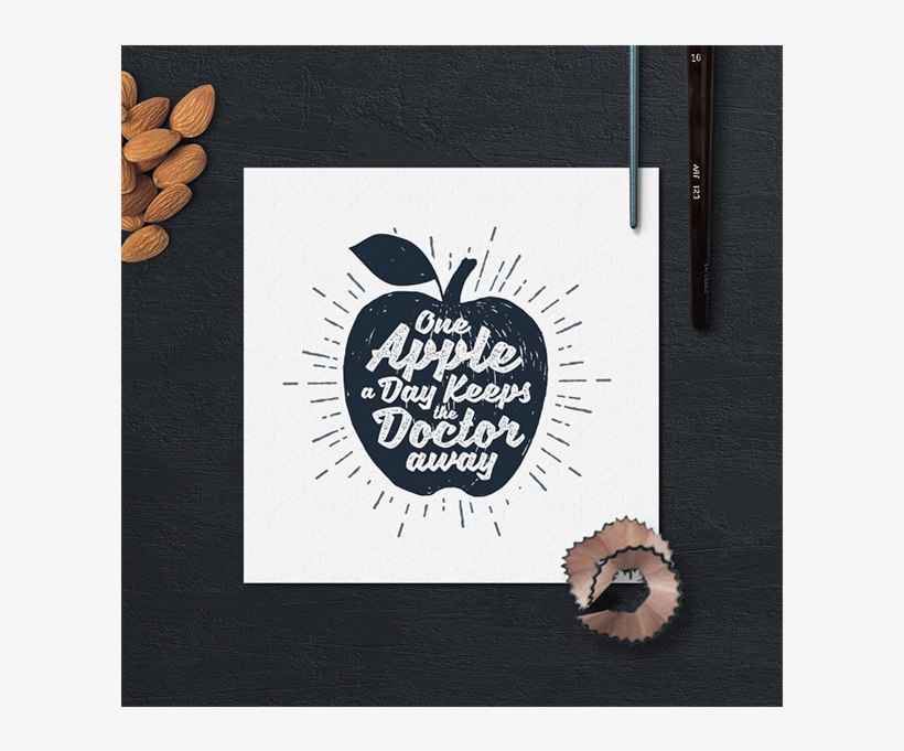 Hand Drawn Vintage Badge With Motivational Quot - Vector Graphics, transparent png download